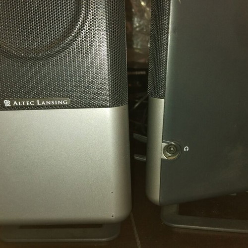 Altec Lansing computer speakers used with volume controls