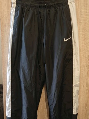 Nike women's track pants used, black and white, XS/S