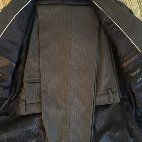Κουστούμι Scotch & Soda L καινούργιο, γκρι, παντελόνια 32/30