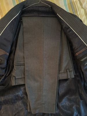 Κουστούμι Scotch & Soda L καινούργιο, γκρι, παντελόνια 32/30