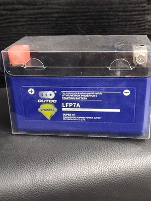 Outdo LFP7A (YTX7A-BS) Lithium Battery new LiFePO4