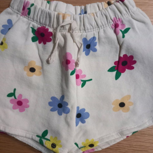 Zara summer set used for 6 years old, white multicolor