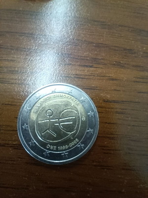 Greece 2 euro 2009 Emu μεταχειρισμένο, κυκλοφορημένο