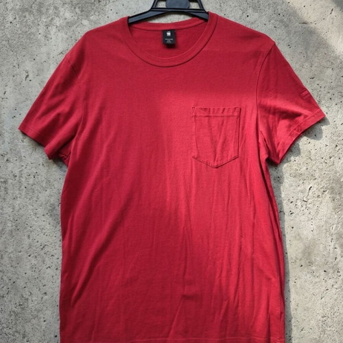 G-Star Raw men's t-shirt XL like new, red, cotton