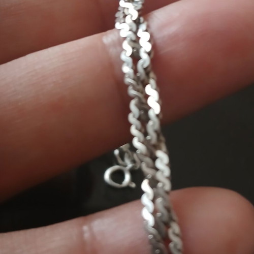 Silver 925 bracelet 18 cm like new