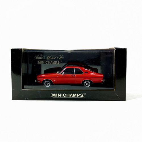 Opel Manta Cardinal Red 1:43 Minichamps diecast model new