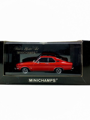 Opel Manta Cardinal Red 1:43 Minichamps diecast model new