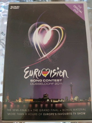 Eurovision 2011 Düsseldorf 3 DVD άριστη κατάσταση