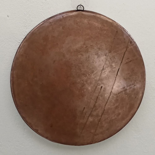 Copper shallow tray used (sini)