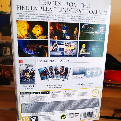 Fire emblem warriors limited edition. Nintendo switch