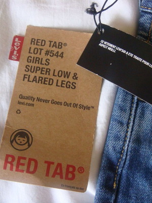 Levi's 544 jeans Superlow Flare καινούργιο, μέγεθος W25 L32, μπλε σκούρο