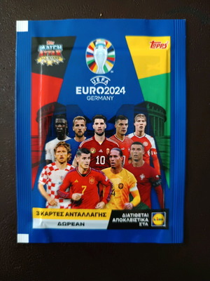 Φακελάκι topps match attax Euro 2024