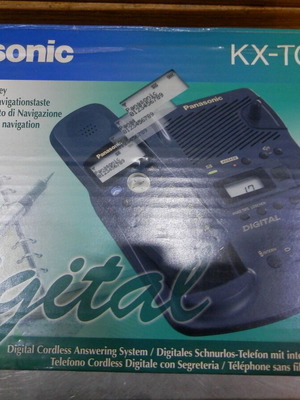 Panasonic KX-TCD965 cordless phone used, with digital answering machine