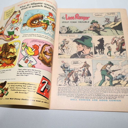 The Lone Ranger #122 vintage comic August 1958 used
