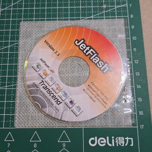 Transcend JetFlash Elite v2.5 software CD new