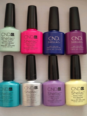 8 ημιμόνιμα βερνίκια CND Shellac