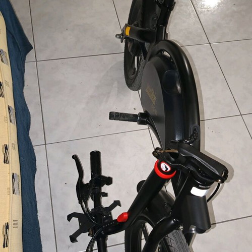 Electric bike 16" black with foldable handlebar new