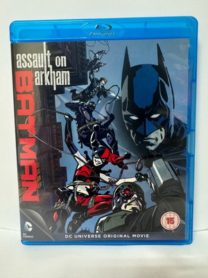 Batman Assault On Arkham Blu-Ray like new, English subtitles