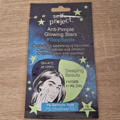 Anti-Pimple Patches Set new, 18 Hearts and 12 Glowing Stars by Selfie Project