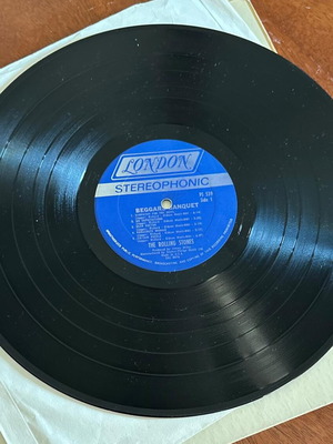 The Rolling Stones Beggars Banquet vinyl like new, London Records 1968