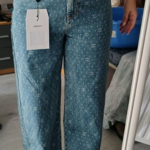 Chanel Vintage Jeans new, blue, size M 38 10