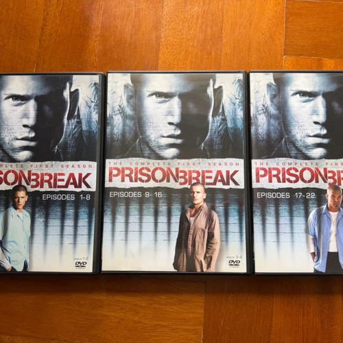 Prison Break Season 1 DVD like new with Greek subtitles