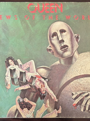 Queen News of the World βινύλιο LP άλμπουμ σαν καινούργιο, κλασικό ροκ