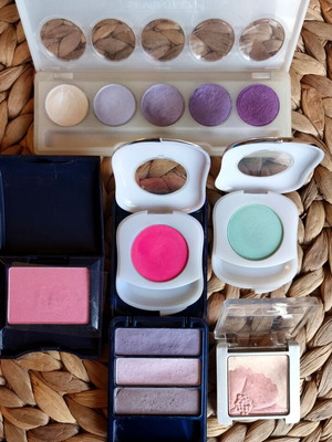 Σετ σκιές μακιγιάζ μεταχειρισμένο με 6 προϊόντα