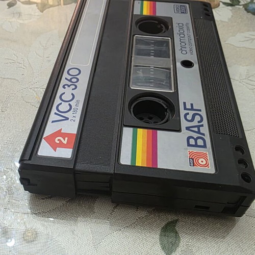 Basf VCC 360 Video Compact Cassette used