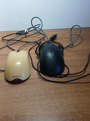 Computer mice used, set of two