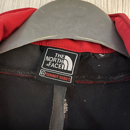 The North Face jacket used, size S, red