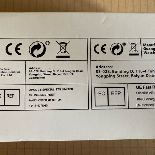 Smartwatch with metal strap like new