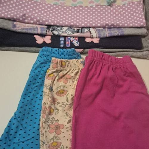 Girls' clothing pack, 8 sleepwear pieces, ages 6-8