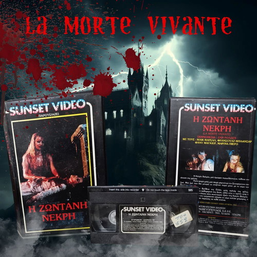 La Morte Vivante 1982 VHS tape like new, The Living Dead Girl
