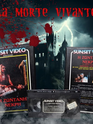 La Morte Vivante 1982 VHS tape like new, The Living Dead Girl