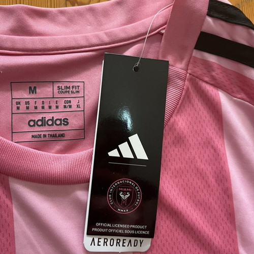 Adidas Inter Miami CF 2025/26 Home Jersey new with tags, size M