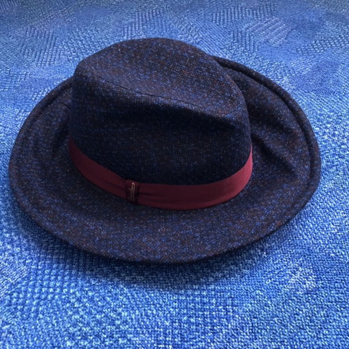 Borsalino Hat new, size 56, blue