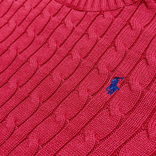 Polo Ralph Lauren cotton sweater new, Nantucket Red, XS-S