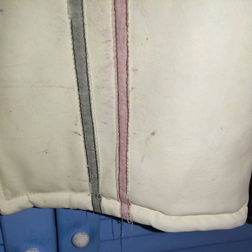 Lapin leather kids jacket used with wear