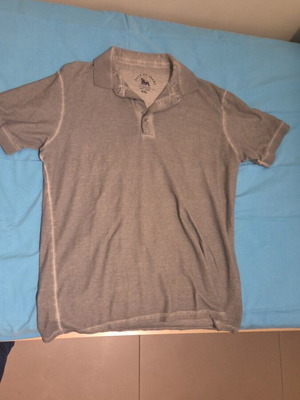 Polo t shirt dark gray like new, size XXL
