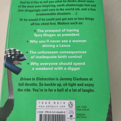 Driven to Distraction book used, English literature