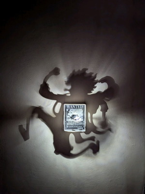 Viral One Piece Luffy Shadow Lamp κατόπιν παραγγελίας