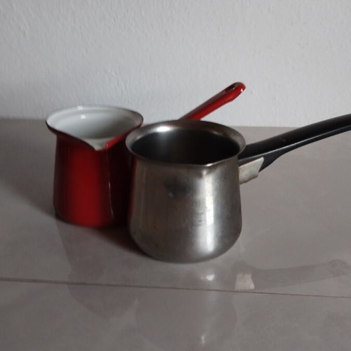 Briki set used, two pieces