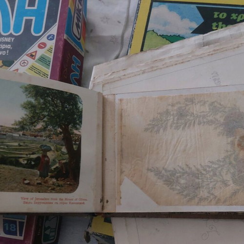 Jerusalem album with landscapes and flowers used, 1930s