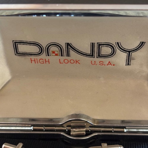 Dandy High Look U.S.A. Retro Vintage Cufflinks New Silver Set of Two Pairs