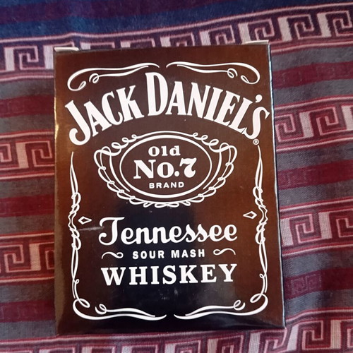 Jack Daniels collectible flask new stainless steel