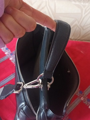 Rocco Barocco shoulder and hand bag black used