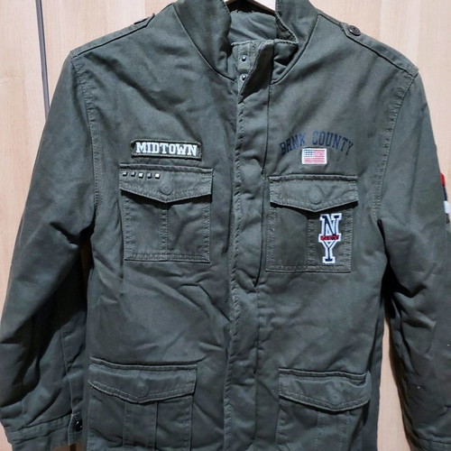 Orchestra boys jacket used, khaki, size 10 years