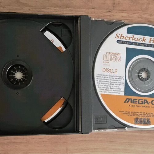 Sega Mega-CD Sherlock Holmes Consulting Detective like new