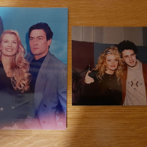 Photographs used, two authentic foreign artists